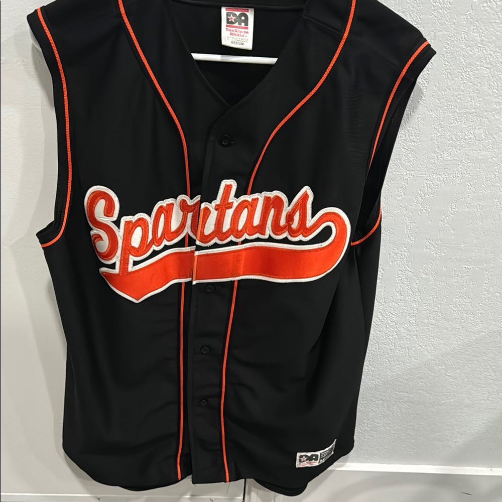 Black Spartans Jersey